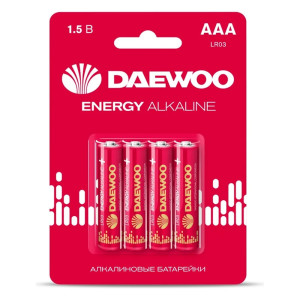 Батарейка Daewoo Energy Alkaline 5029903 AAA 4 шт