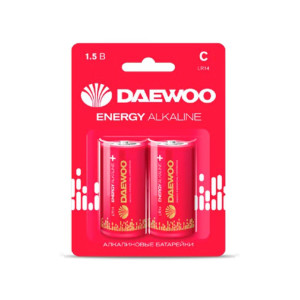 Элемент питания Daewoo LR14 energy Alkaline 2021 B