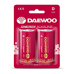 Батарейка Daewoo Energy Alkaline BL-2 LR20