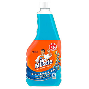 Средство для мытья окон и зеркал Mr. Muscle После дождя сменная бутылка 530 мл