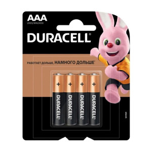 Батарейка Duracell LR03 BL4 48/1152