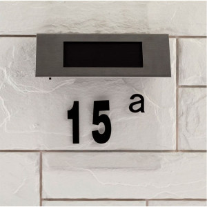 Номер дома Эра ERASF22-40 Б0053390 на солнечной батарее 4 LED