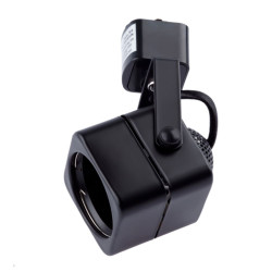 Светильник трековый Эра TR50-GU10 BK MR16 однофазный черный
