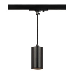 Светильник трековый Эра TR45-GU10 Б0054182 S BK MR16 подвесной 52*100 мм черный