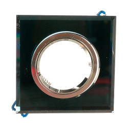 Светильник точечный Эра DK8 CH/BK MR16 12V/220V 50W акрил серый черный