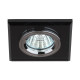 Светильник точечный Эра DK8 C0043792 CH/BK MR16 12V/220V 50W акрил серый черный