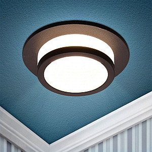 Светильник точечный Эра KL89 BK MR16/GU5.3 черный