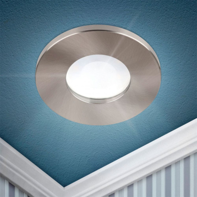 Светильник встраиваемый Эра WR3 Б0054366 SN MR16/GU5.3 IP44 влагозащищенный сатин/никель