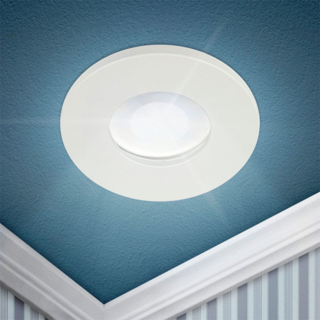 Светильник встраиваемый Эра WR3 Б0054368 WH MR16/GU5.3 IP44 влагозащищенный белый