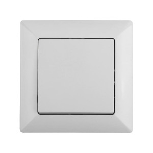 Выключатель Intro Solo 4-101-01 белый