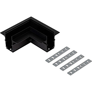 Коннектор Эра TRM-R20-CC-B Б0054782 угловой для встраиваемого магнитного шинопровода Nova TRM-R20 черный