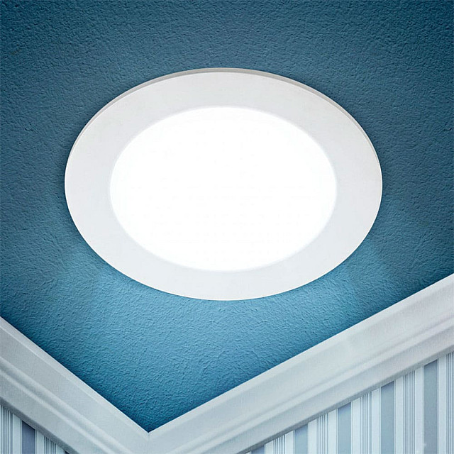 Светильник встраиваемый Эра LED 1-24-6K Б0019835 24W 220V 6500K 300 мм круглый
