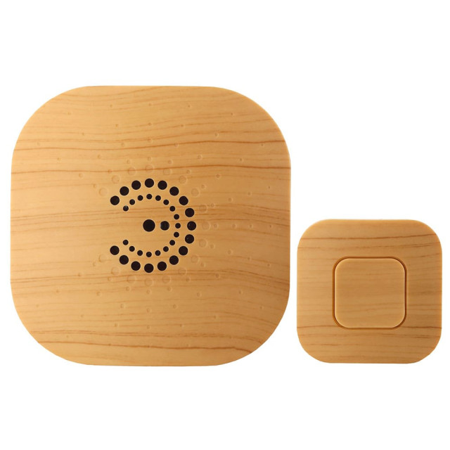 Звонок беспроводной Эра Bionic bright wood Б0018089