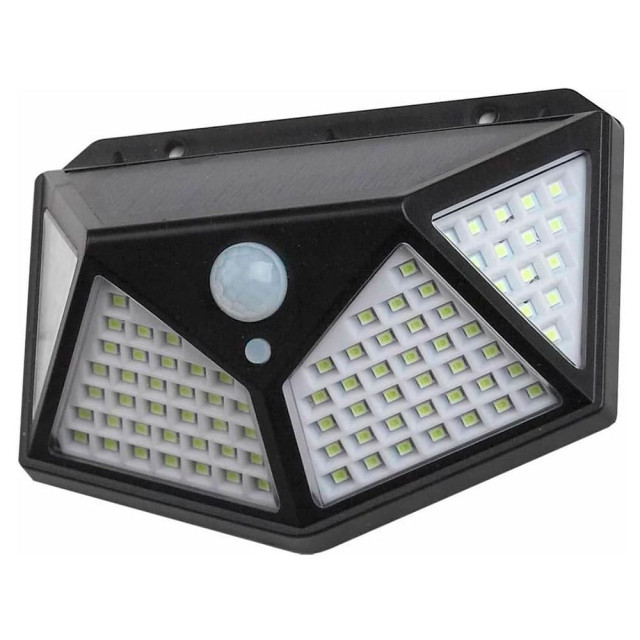 Светильник Эра ERAFS100-04 Б0045270 фасадный на солнечной батарее с датчиком движения 4 плоскости освещения