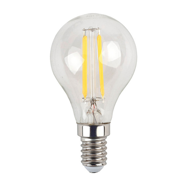 Лампа светодиодная Эра P45-7W-840-E14 Б0048385 QX F-LED-6 Ват-P45-4000K-E14 филаментная