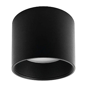 Светильник точечный Эра OL8 GX53 BK 100*100*95 с подсветкой