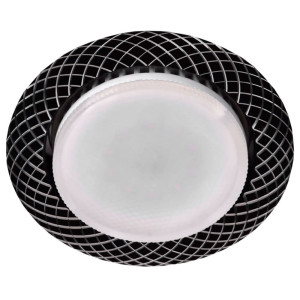 Светильник Эра KL 76 Б0049007 AL BK 1 Gx53 220V 13W черный