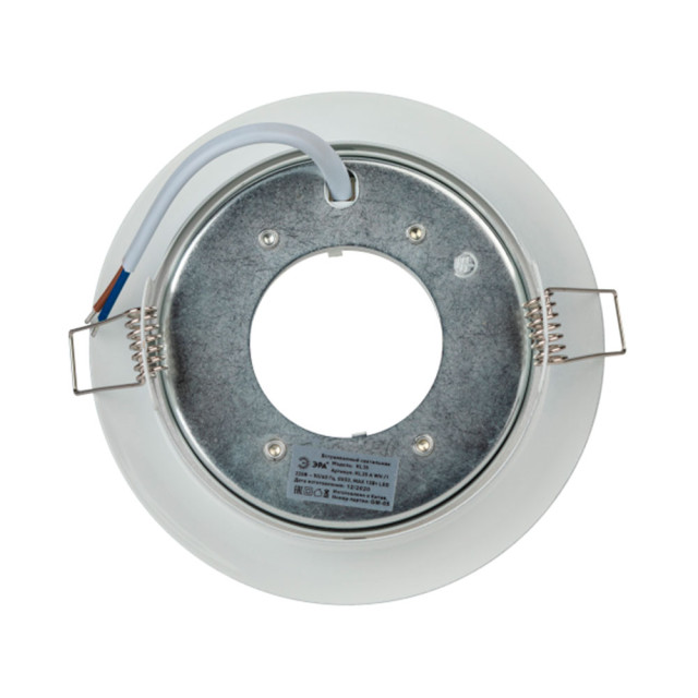 Светильник точечный Эра KL35 А WH /1 GX53 220V/13W поворотный белый Светильник точечный Эра KL35 А WH /1 GX53 220V/13W поворотный белый