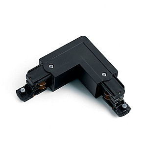 Коннектор Эра STR-30-B-CN-LE типа LE угловой наружный для трехфазного шинопровода черный