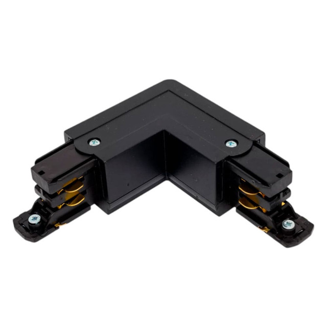 Коннектор Эра STR-30-B-CN-LI Б0049724 типа LI угловой внутренний для трехфазного шинопровода черный