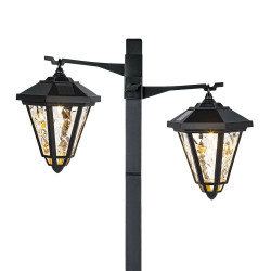 Светильник Эра ERASF23-28 на солнечной батарее 2 LED 1.4 м