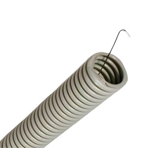 Труба гофрированная Юпитер JP3110-12 ПВХ 20 мм с зондом легкая