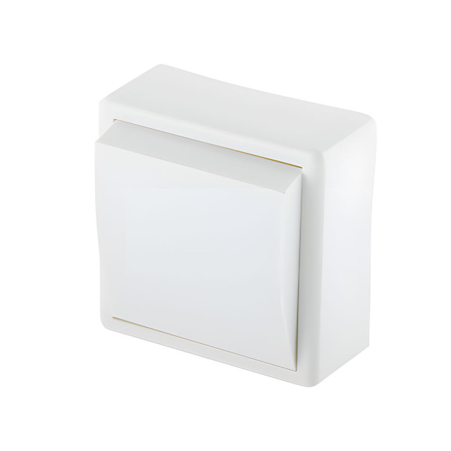 Выключатель Юпитер Эконом JP7421-01 1 клавиша белый