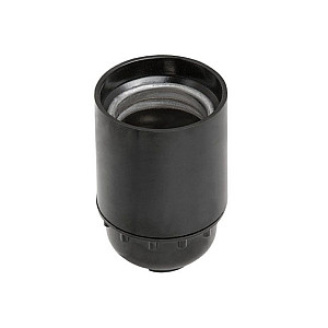 Патрон Юпитер JP7700-02 Е27 карболитовый подвесной черный