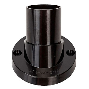 Патрон Юпитер JP7700-03 Е27 карболитовый потолочный наклонный черный