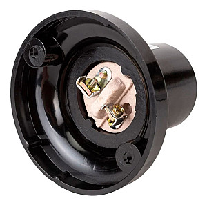 Патрон Юпитер JP7700-04 Е27 карболитовый потолочный прямой