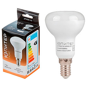 Лампа светодиодная Юпитер Люкс JP5100-42 R50 7 Вт 170-240В E14 4000К