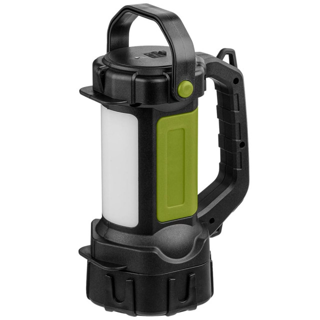 Фонарь Юпитер JP1051 светодиодный аккуммуляторный 3Вт+3Вт зеленый