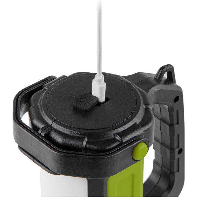 Фонарь Юпитер JP1051 светодиодный аккуммуляторный 3Вт+3Вт зеленый