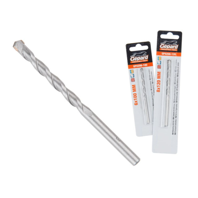 Сверло по бетону Gepard GP0210-150 10*150 мм