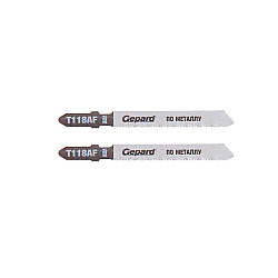 Пилка для лобзика Gepard GP0615-18 по металлу T118AF 2 шт