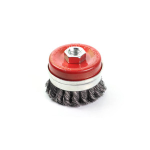 Щетка для шлифмашины Gepard GP0860-100 чашка косичка 100 мм усиленная