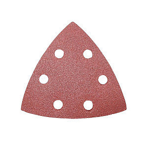Шлифлист Gepard GP5006-120 93 мм дельта Р120 для дерева 6 отверстий 5 шт