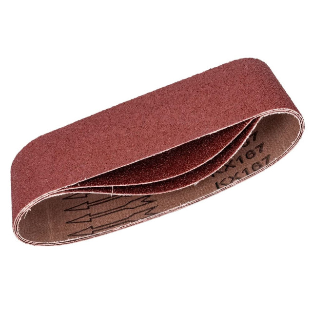 Шлифлента Gepard GP5008-80 75*457 мм Р80 бесконечная 3 шт