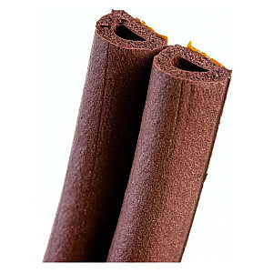 Уплотнитель Starfix SF1013-02 сдвоенный профиль D 9*8 мм коричневый