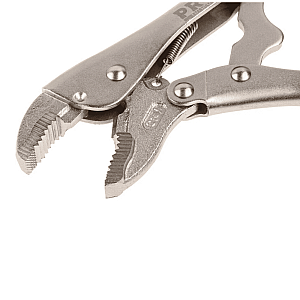 Зажим с фиксатором Pro Startul Pro-6051-01 изогнутые губки 180 мм