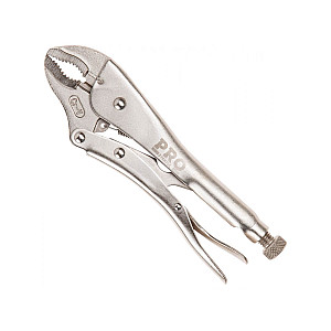 Зажим с фиксатором Pro Startul Pro-6051-02 изогнутые губки 250 мм