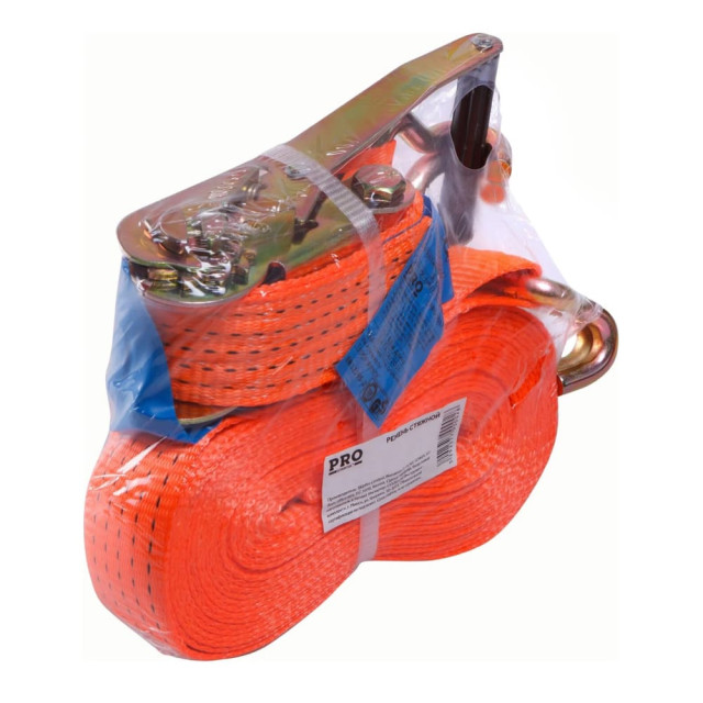 Ремень стяжной Pro Startul PRO-9010 с крюком 10 м