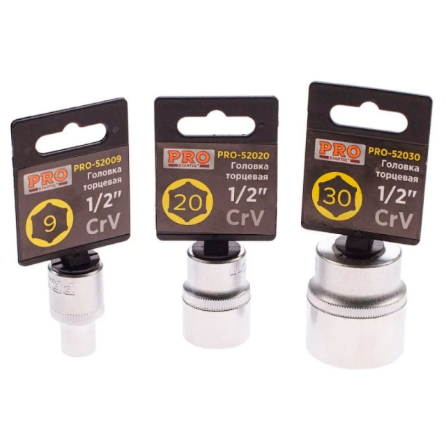 Головка торцевая Pro Startul PRO-52010 шестигранная 1/2