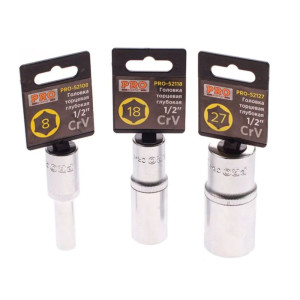 Головка торцевая Pro Startul PRO-52122 глубокая шестигранная 1/2