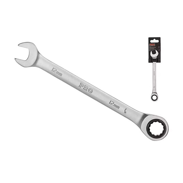 Ключ комбинированный Pro Startul PRO-7012 12 мм трещоточный
