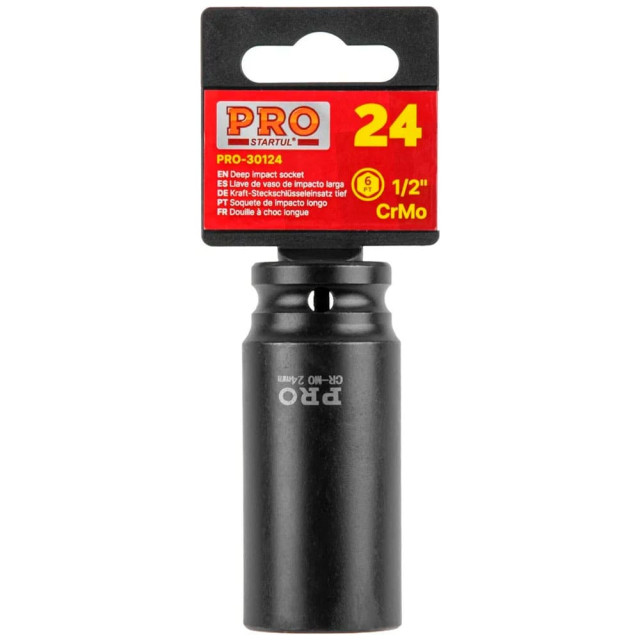 Головка торцевая Pro Startul PRO-30124 ударная глубокая шестигранная 1/2
