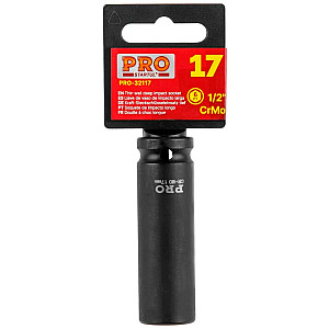 Головка торцевая Pro Startul PRO-32117 ударная тонкостенная глубокая шестигранная 1/2