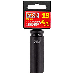 Головка торцевая Pro Startul PRO-32119 ударная тонкостенная глубокая шестигранная 1/2