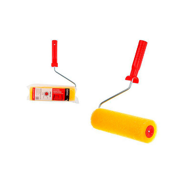 Валик Startul Profi Структурный ST0216-25R поролоновый мелкопористый 250 мм с ручкой 8 мм