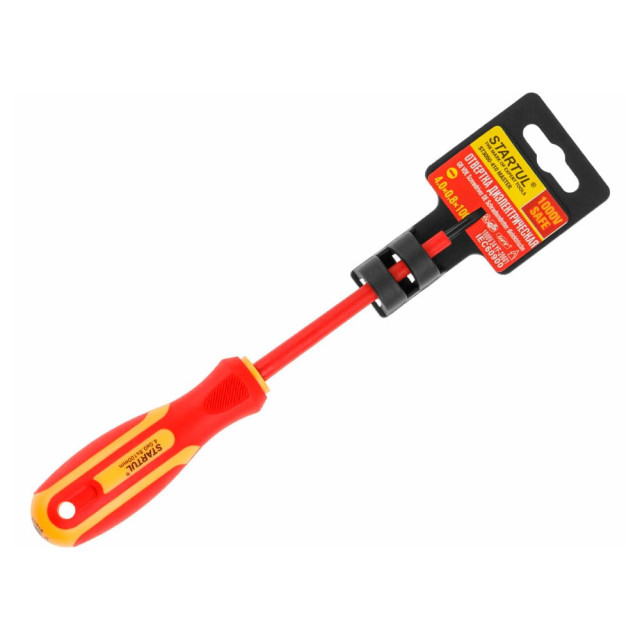 Отвертка Startul Master ST3050-410 диэлектрическая плоская SL 4*100 мм